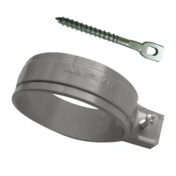 Martens ophangbeugel met pen 60 mm grijs 2 stuks