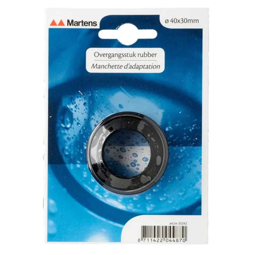 Martens Overgangsstuk Rubber 40 x 30 mm