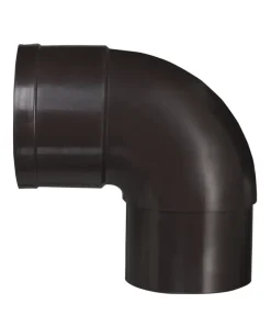 Martens PVC bocht 90° bruin mof/verjongd 60 mm