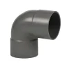 Martens PVC bocht 90° grijs 2x mof 50 mm