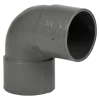 Martens PVC bocht 90° grijs 2x mof 40 mm