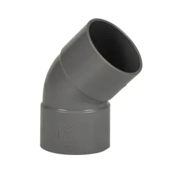 Martens PVC bocht 45° grijs 2x mof 40 mm