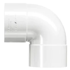 Martens PVC bocht 90° wit 2x mof 40 mm