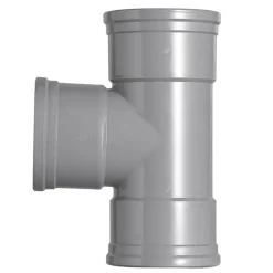 Martens PVC T-stuk 90° 3x manchet 110 mm