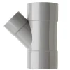 Martens PVC T-stuk 45° 3x Mof 75 x 50 mm