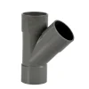 Martens T-stuk 45 Graden Mof gGrijs 40 mm
