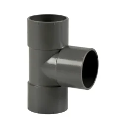 Martens t-stuk 90 graden mof grijs 40 mm