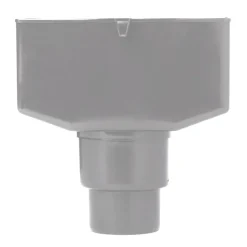 Martens vergaarbak en overloop grijs voor diameter 80 - 100 mm