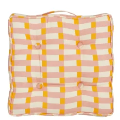 Matraskussen 45 x 45 x 7 cm oranje
