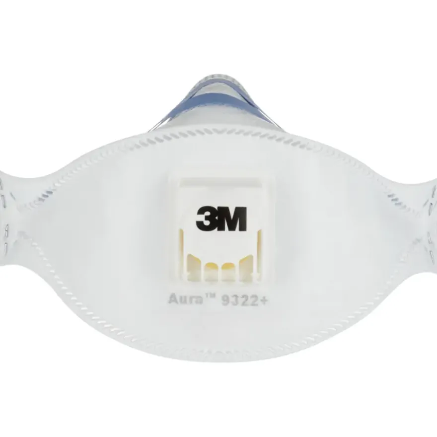 3M Aura stofmasker 9322 FFP2 met ventiel