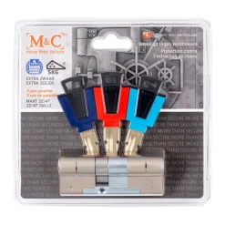 M&C veiligheidscilinder 32/47 mm SKG 3-sterren