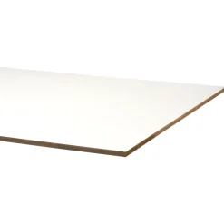 MDF-plaat wit lakdraagfolie 244 x 122 cm 10 mm
