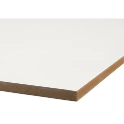 MDF-plaat wit lakdraagfolie 244 x 122 cm 18 mm