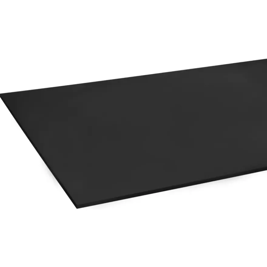 MDF-plaat zwart 244 x 122 cm 18 mm