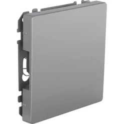 Merten D-Life blindplaat edelstaal