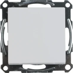 Merten System-M Pure inbouw kruisschakelaar actief wit