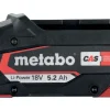 Metabo 18V accu 5.2Ah
