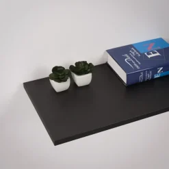 Meubelpaneel antraciet essen ABS fingerprint proof 120x30 cm 18 mm