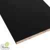Meubelpaneel antraciet essen ABS fingerprint proof 240x40 cm 18 mm