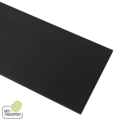Meubelpaneel antraciet essen ABS fingerprint proof 240x40 cm 18 mm