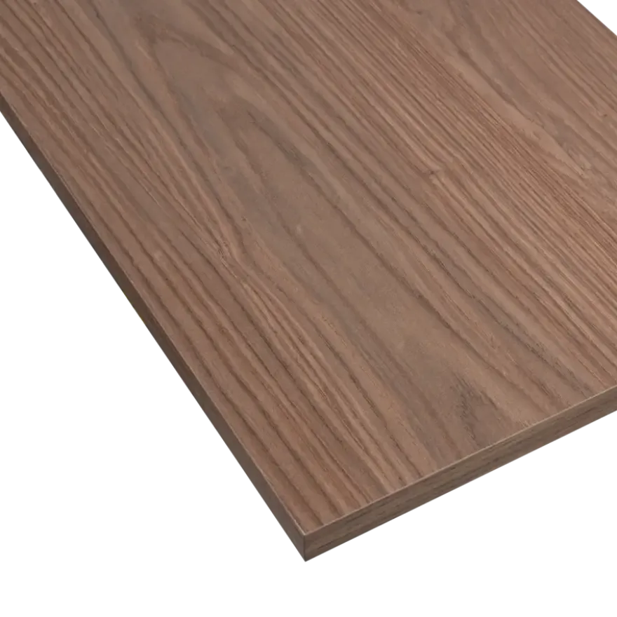 Meubelpaneel bruin eiken ABS 120x30 cm 18 mm