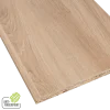 Meubelpaneel gebleekt eiken ABS fingerprint proof 240x30 cm 18 mm