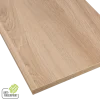 Meubelpaneel gebleekt eiken ABS fingerprint proof 120x40 cm 18 mm