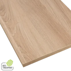Meubelpaneel gebleekt eiken ABS fingerprint proof 120x40 cm 18 mm