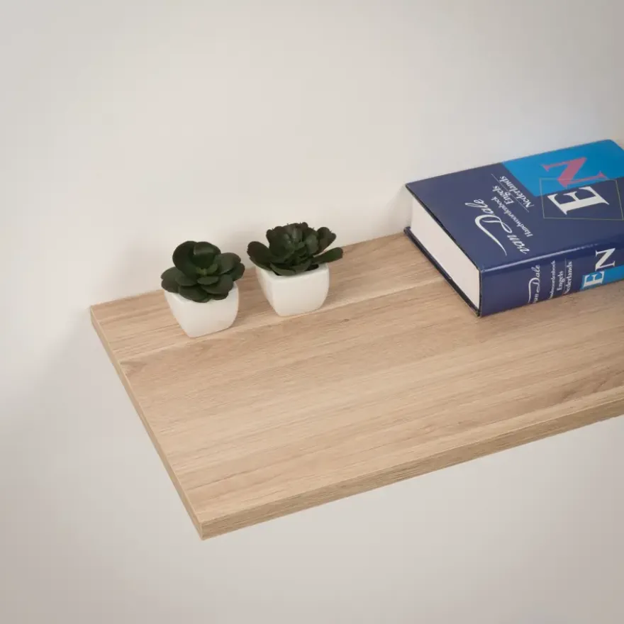 Meubelpaneel gebleekt eiken ABS fingerprint proof 120x40 cm 18 mm