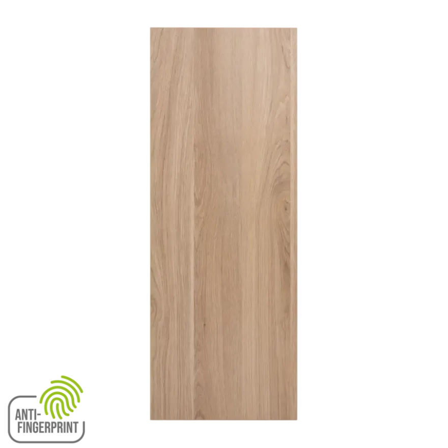 Meubelpaneel gebleekt eiken ABS fingerprint proof 120x40 cm 18 mm