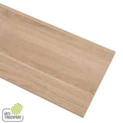 Meubelpaneel gebleekt eiken ABS fingerprint proof 80x30 cm 18 mm