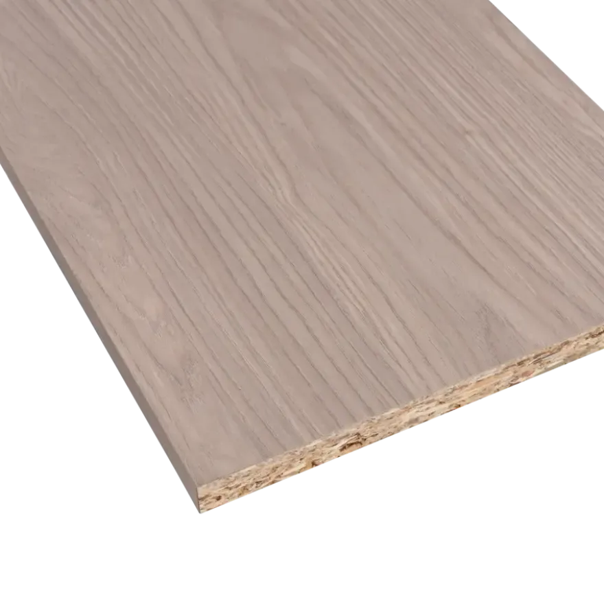 Meubelpaneel grijs eiken ABS 240x60 cm 18 mm