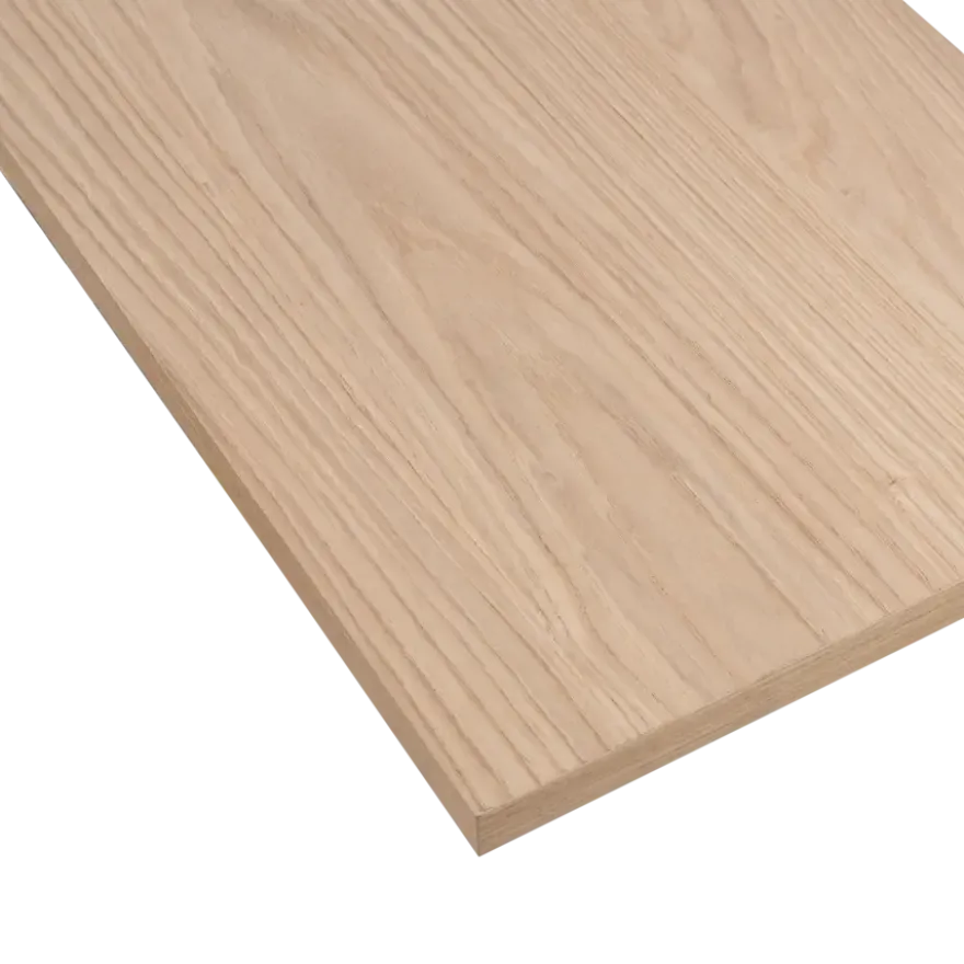 Meubelpaneel licht eiken ABS 120x30 cm 18 mm