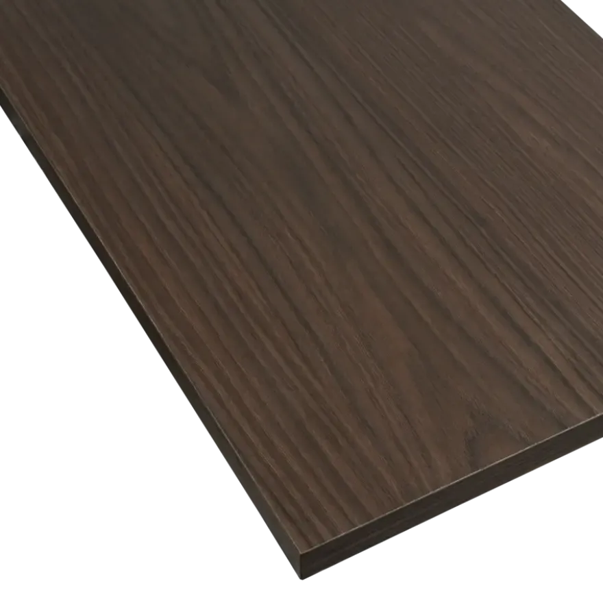Meubelpaneel marone eiken ABS 120x40 cm 18 mm