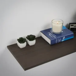Meubelpaneel marone eiken ABS 240x60 cm 18 mm