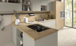 Meubelpaneel naturel eiken ABS 120x30 cm 18 mm