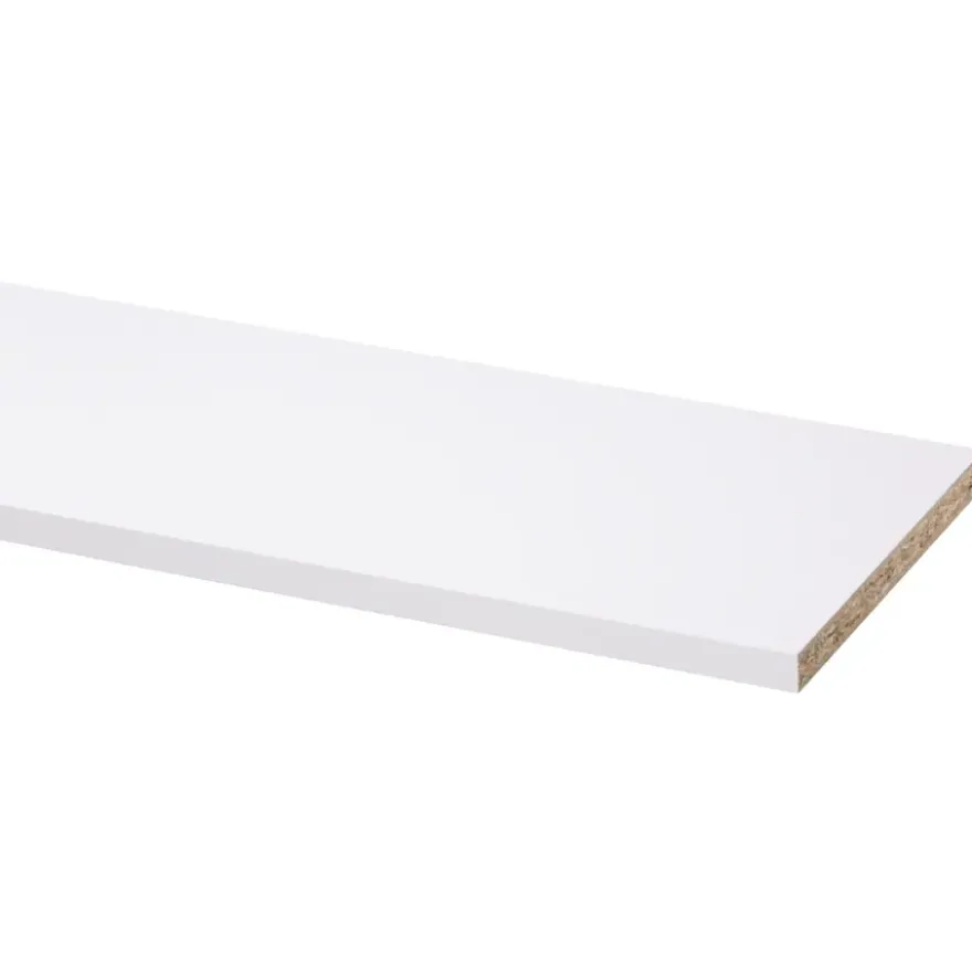 Meubelpaneel wit 250x20 cm dikte 18 mm