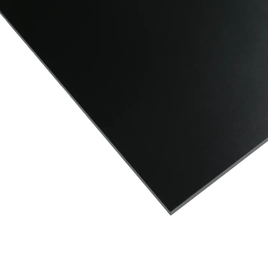 Meubelpaneel zwart 250 x 50 cm 18 mm