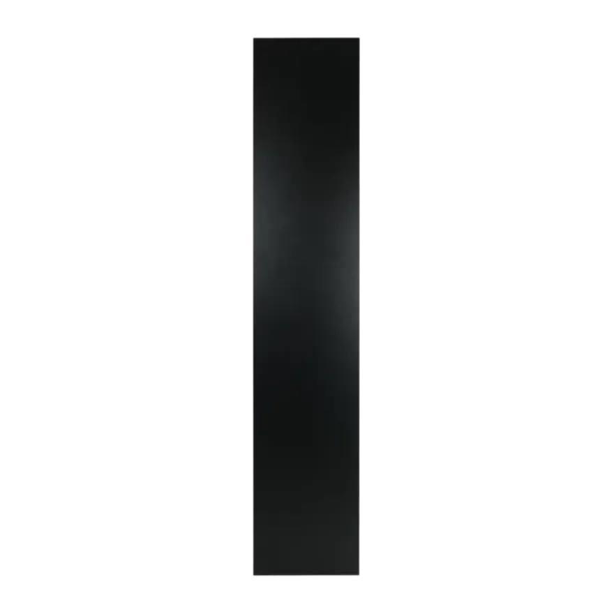 Meubelpaneel zwart 250 x 50 cm 18 mm