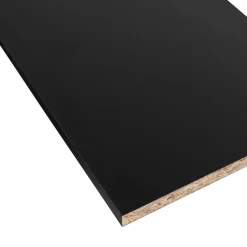 Meubelpaneel zwart ABS 240x30 cm 18 mm