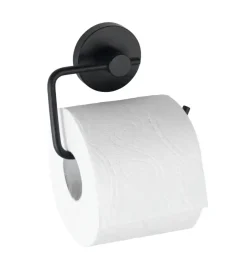 Milazzo toiletrolhouder mat zwart staal