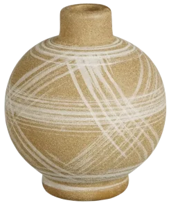 Moma kandelaar bruin - h14,5xd12,5cm