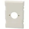 Montageplaat combi wit voor universele lasdoos