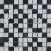 Mozaiek Wit/Zwart/Grijs 30X30CM 4 stuks