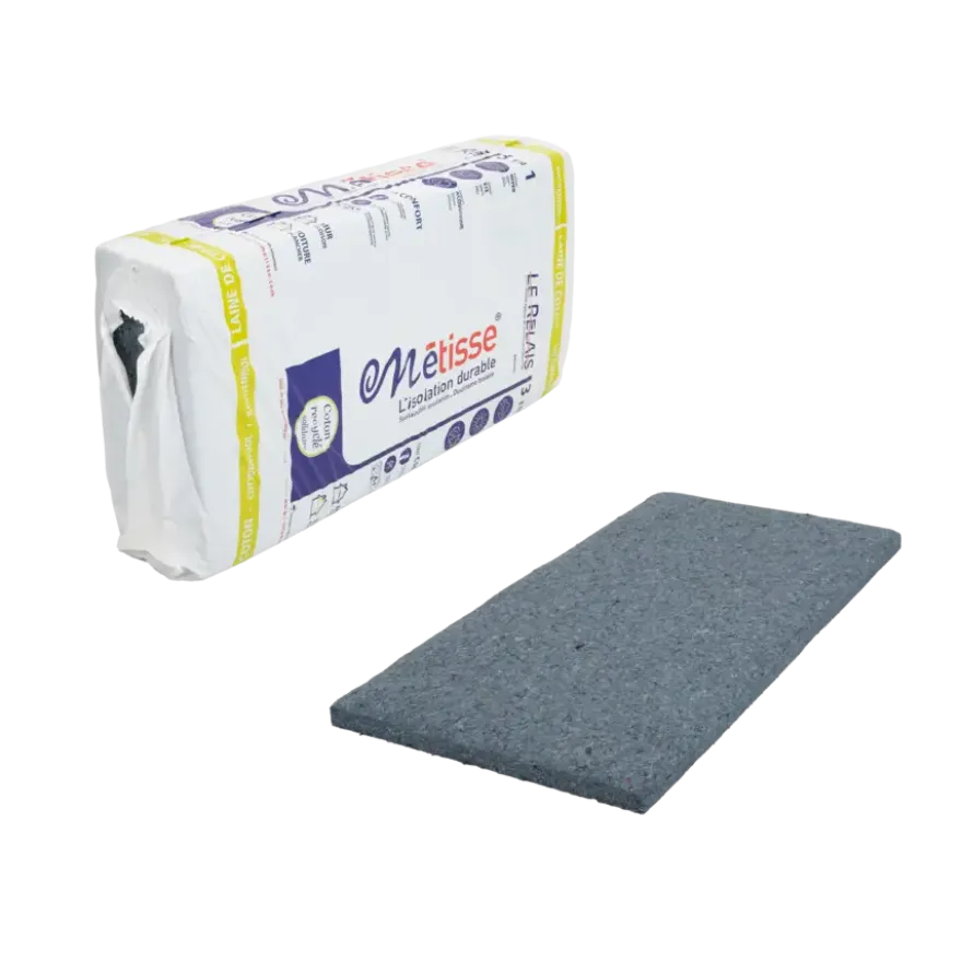Métisse isolatieplaat katoen 4,5 cm 4,32m² Rd 1,15 (6 stuks)