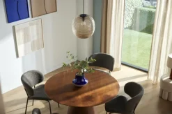 Muurdecoratie donker blauw FSC 100% - l50xb70xh2,5cm
