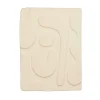 Muurdecoratie l.roze - l20,5xb27,5xh1,5cm