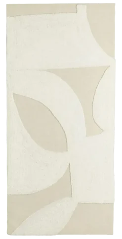 Muurdecoratie off white FSC 100% - l130xb60xh4cm