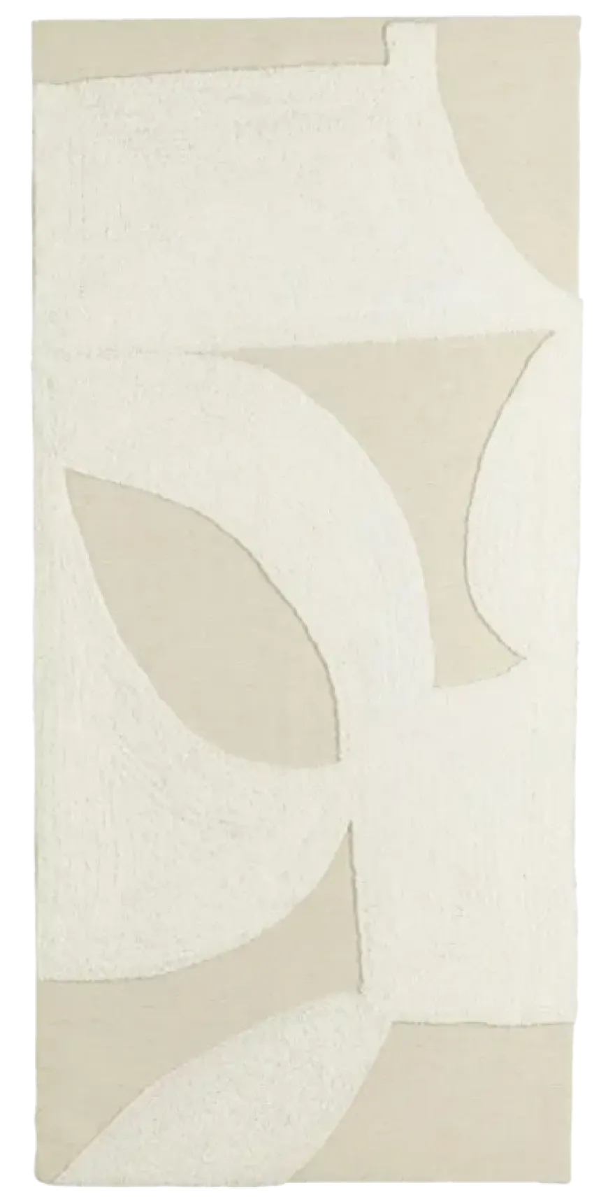 Muurdecoratie off white FSC 100% - l130xb60xh4cm
