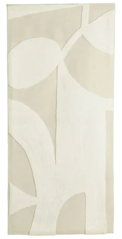 Muurdecoratie off white FSC 100% - l130xb60xh4cm